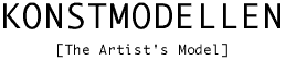 Konstmodellen